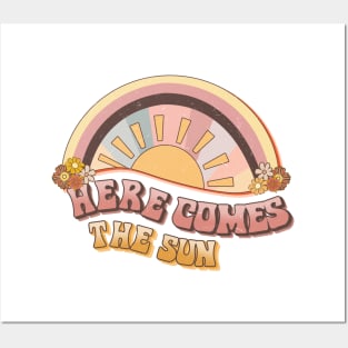 Here Comes the Sun Posters and Art